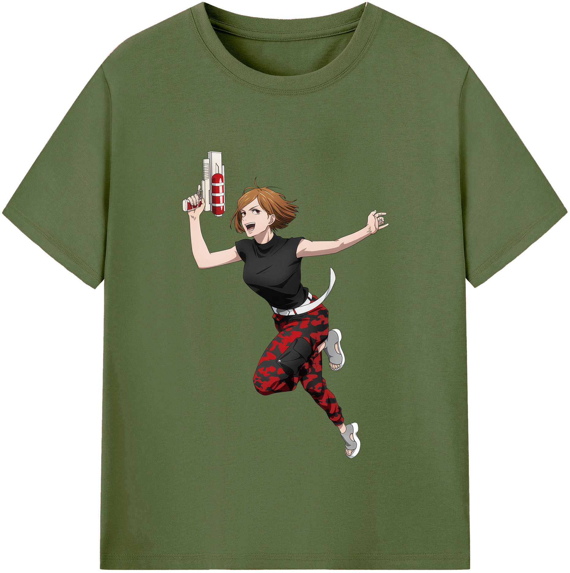（画像用） 呪術廻戦 Jujutsu Kaisen 綿100％半袖Tシャツ（フロントプリント）